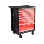 YATO Workshop Cabinet 7 Drawers YT-09000 Mobile Tool Storage Red