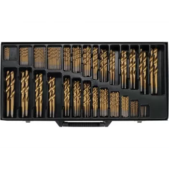 Yato YT-44677 Twist Drill Bit Set 190 Pieces HSS