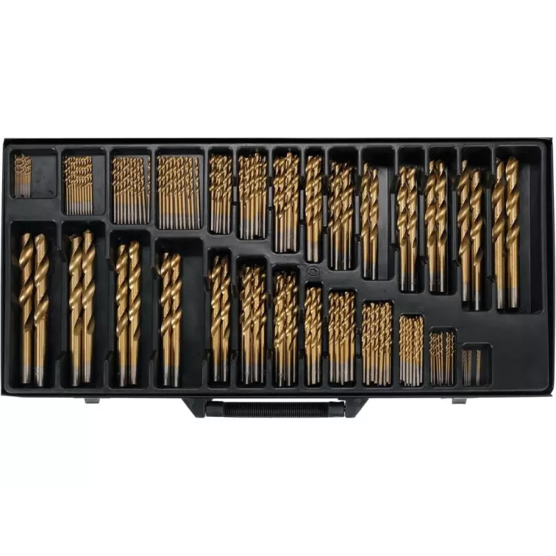 Yato YT-44677 Twist Drill Bit Set 190 Pieces HSS