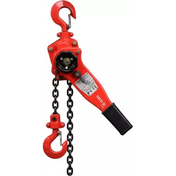 Yato YT-58962 Manual Chain Hoist 750 kg 1.5 m Lift Red