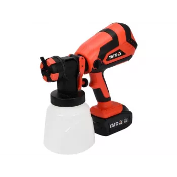 Yato YT-82765 Pneumatic HVLP Paint Sprayer, Gravity Feed, 1 L Aluminum Cup, 1.5 mm Nozzle