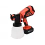 Yato YT-82765 Pneumatic HVLP Paint Sprayer, Gravity Feed, 1 L Aluminum Cup, 1.5 mm Nozzle