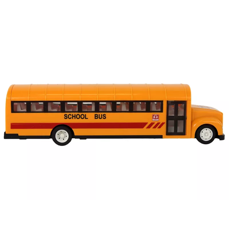 Yellow School Bus Remote Control R/C Opening Door 4690 Lean Toys