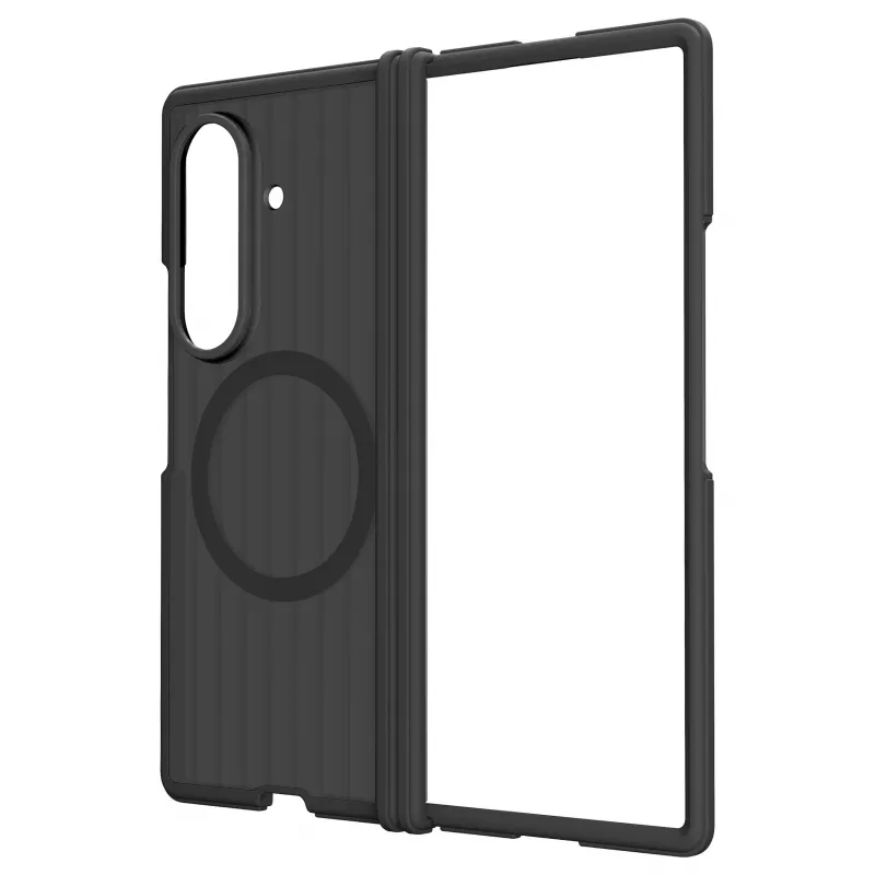 Yuchuan Hybrid Shield Mag Case for Samsung Galaxy Z Fold8 Ultra, Black – MagSafe, Kickstand, Military-Grade Drop Protection