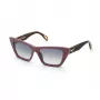 ZADIG & VOLTAIRE SUNGLASSES SZV419-55816X Women's Acetate Frame Grey Mirrored Lenses 55/16/140 mm