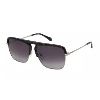 ZADIG & VOLTAIRE SZV321 Sunglasses Unisex Havana Acetate Brown Gradient 60mm