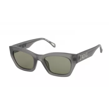 ZADIG & VOLTAIRE Women's Butterfly Sunglasses SZV371-5206A5 Havana/Tortoise Brown Gradient 52/21/140 mm