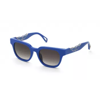 ZADIG & VOLTAIRE Women's Cat Eye Sunglasses SZV417-5009GU Black/Grey Gradient 50/19/140 mm