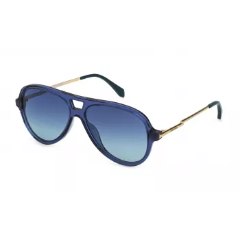ZADIG & VOLTAIRE Women's Sunglasses SZV309580955 Havana Acetate Brown Lens 58mm