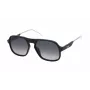 ZADIG & VOLTAIRE Women's Sunglasses SZV365-570700 Black Acetate Square Frame Grey Polycarbonate Lenses 57mm