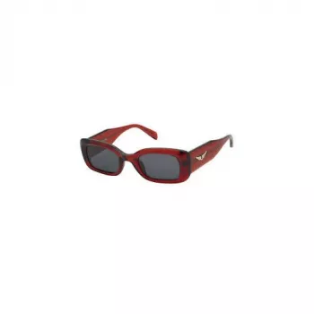 ZADIG & VOLTAIRE Women's Sunglasses SZV372-490AGN Black/Grey 49mm