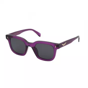 ZADIG & VOLTAIRE Women's Sunglasses SZV401V4801F5 - Acetate Frame, UV400 Protection, 48mm Lens