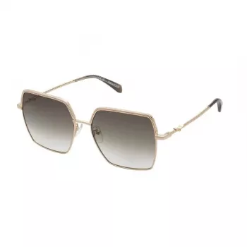ZADIG & VOLTAIRE Women's Sunglasses SZV406-5608FC Havana Brown Acetate Frame Brown Gradient Lens 56/17/140 mm