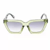 ZADIG & VOLTAIRE Women's Sunglasses SZV418-53M40X Havana Acetate Square Frame Brown Lens 53/19/140 mm