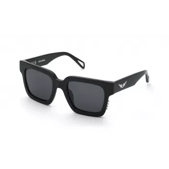ZADIG & VOLTAIRE Women's Sunglasses SZV419V55700Y Black/Grey 55mm