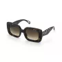 ZADIG & VOLTAIRE Women's Sunglasses SZV423-510743 - Black Acetate Frame, Gradient Grey Lenses