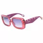 ZADIG & VOLTAIRE Women's Sunglasses SZV423-516MHX Havana Acetate Rectangular 51mm