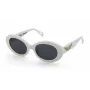 ZADIG & VOLTAIRE Women's Sunglasses SZV460S5303GF - Black Acetate Frame, Grey Gradient Lens, 53mm