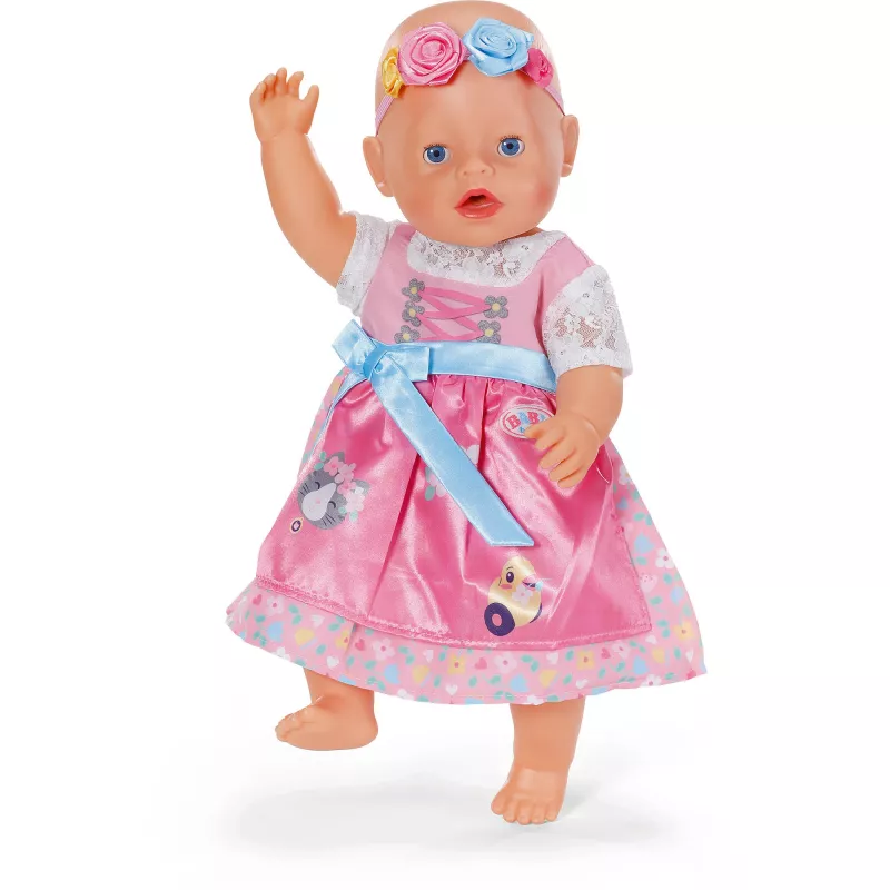 ZAPF CREATION BABY born Dirndl 43cm Doll Outfit