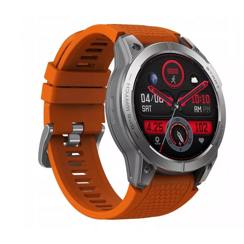 Zeblaze Stratos 3 Orange Smartwatch AMOLED 1.43 inch GPS 5ATM 400mAh