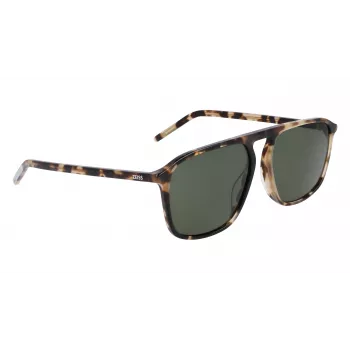 ZEISS MAN Sunglasses ZS22507S57162 Rectangular Acetate Frame Black Grey Lens 57/16/145 mm