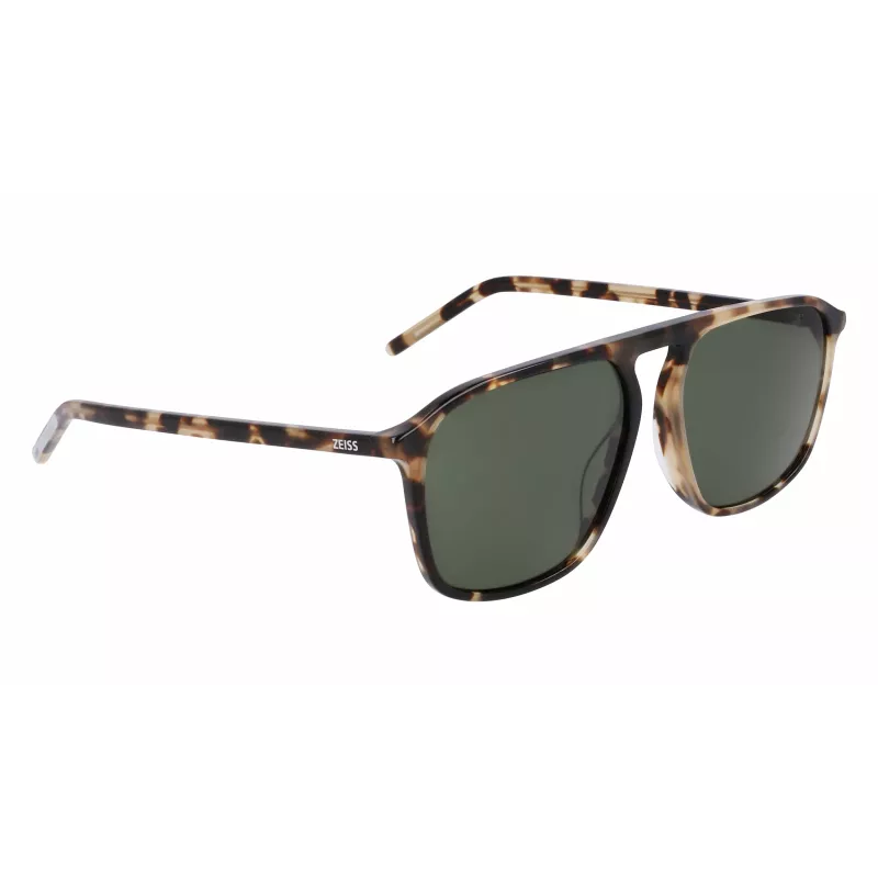 ZEISS MAN Sunglasses ZS22507S57162 Rectangular Acetate Frame Black Grey Lens 57/16/145 mm
