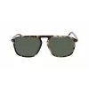 ZEISS MAN Sunglasses ZS22507S57162 Rectangular Acetate Frame Black Grey Lens 57/16/145 mm