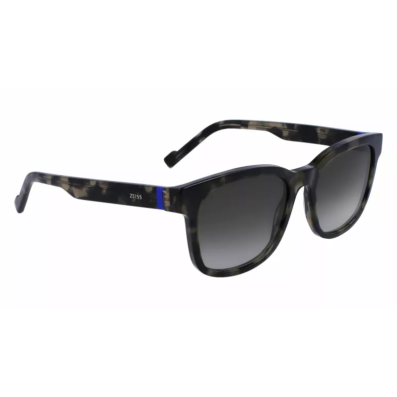 ZEISS MAN Sunglasses ZS23528S5192 - Classic Rectangle Acetate Frame, UV400 Protection, 53mm Lens