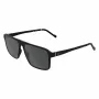 ZEISS MAN Sunglasses ZS25564S-2 Rectangular Black Frame Grey Lens 57mm