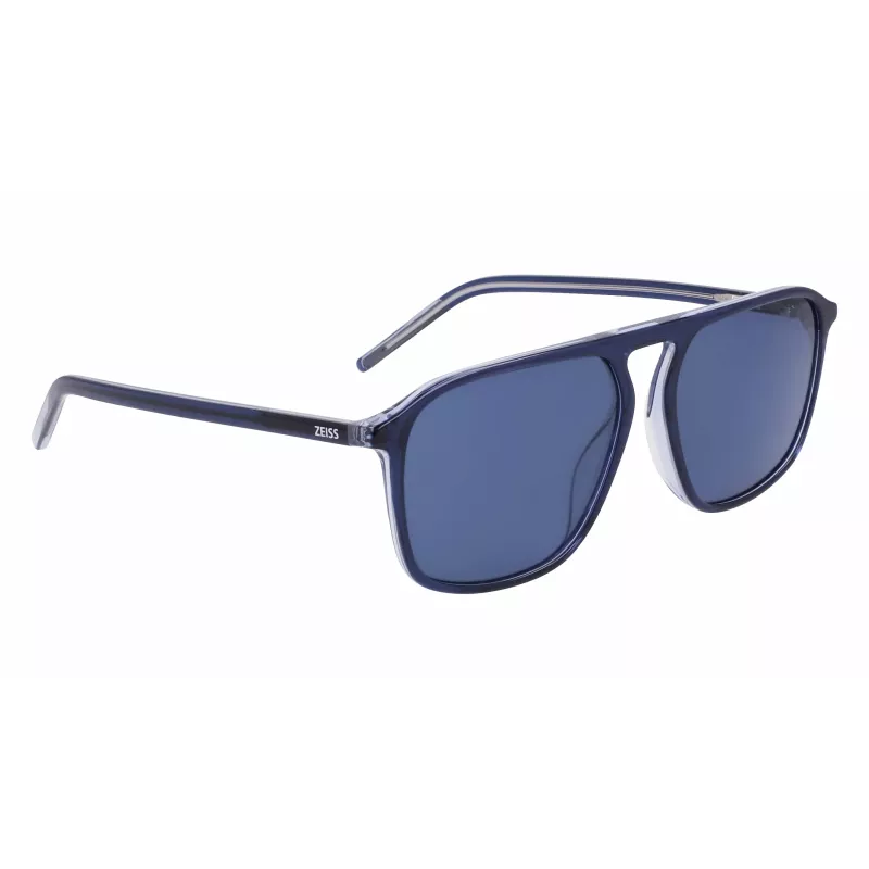 ZEISS MAN ZS22507S-413 Sunglasses - Black Frame, Grey Polarized Lenses 57/16/145 mm