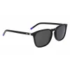 ZEISS MAN ZS22511S54180 Sunglasses - Rectangular Acetate Frame with Grey Lenses