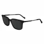 ZEISS MAN ZS24719S-1 Sunglasses - Black Acetate Frame, Grey Polycarbonate Lenses, 54/18/145 mm