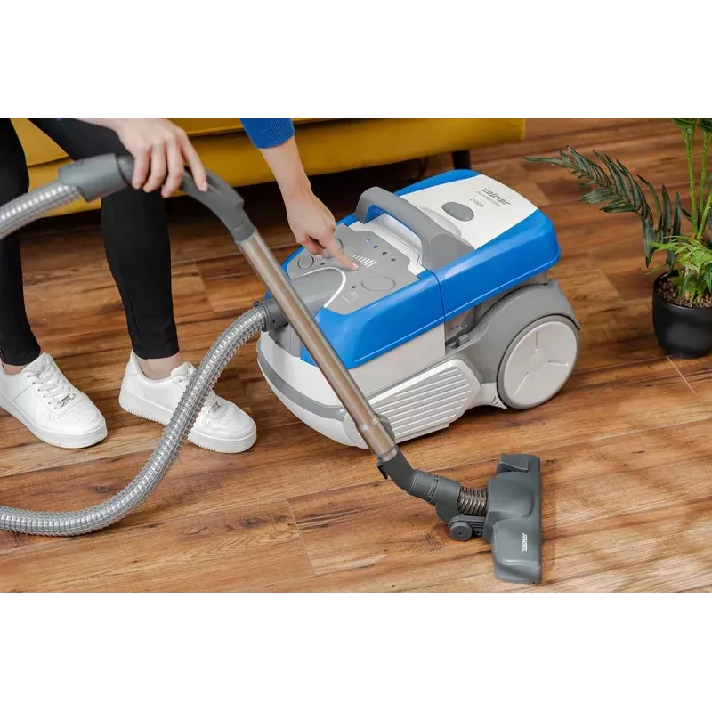 Zelmer Leon ZVC9150D Bagged Vacuum Cleaner, 2100W, HEPA H13 Filter, Blue