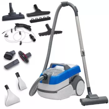 Zelmer Leon ZVC9150D Bagged Vacuum Cleaner, 2100W, HEPA H13 Filter, Blue