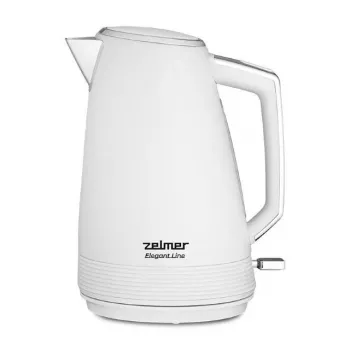 Zelmer ZCK7956E Elegant Line 1.7L 2200W Electric Kettle – Stainless Steel / Black
