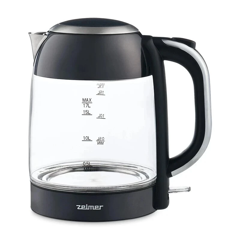Zelmer ZCK8025 Electric Kettle, 1.7L, 2200W, Stainless Steel