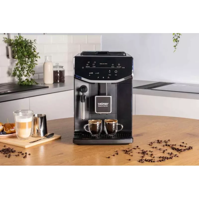 Zelmer ZCM8121 Maestro Barista Espresso Coffee Machine 15 bar 1450W Black/Silver