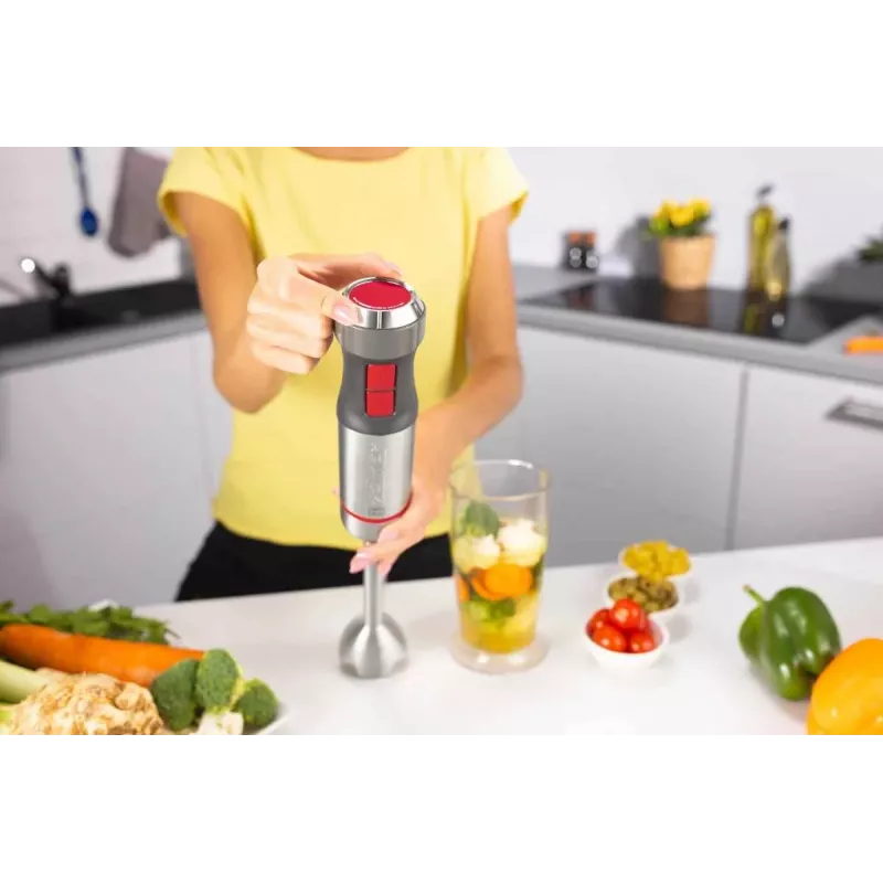 Zelmer ZHB4650 Vario Hand Blender 1000W Stainless Steel Black/Silver