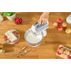 Zelmer ZHM2659 Hand Mixer, 400 W, 5 Speeds + Turbo, White/Grey