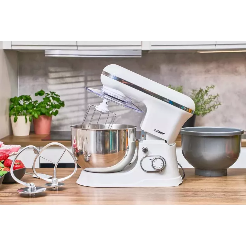 Zelmer ZKR1350 Stand Mixer 1000 W 4 L Bowl White