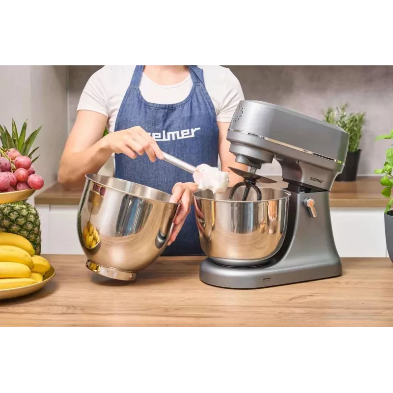 Zelmer ZKR2010 Stand Mixer Super Silent 1000 W 4.5 L White/Silver