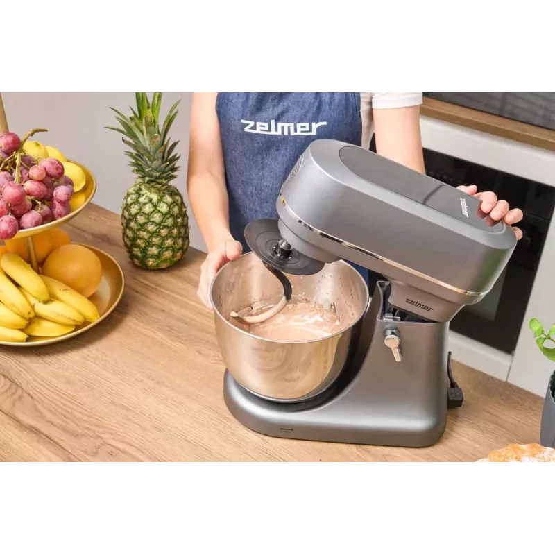 Zelmer ZKR2010 Stand Mixer Super Silent 1000 W 4.5 L White/Silver