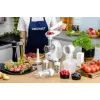 Zelmer ZMM4050B Meat Grinder 1900W with 3 Grinding Screens, Sausage Stuffer, Kubbe & Shredder Set