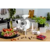 Zelmer ZMM4050B Meat Grinder 1900W with 3 Grinding Screens, Sausage Stuffer, Kubbe & Shredder Set