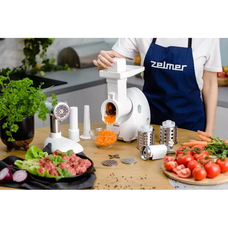 Zelmer ZMM4055B Electric Meat Grinder 1900 W White