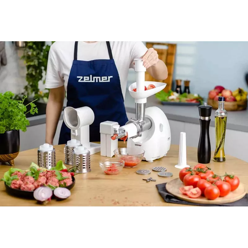 Zelmer ZMM4055B Electric Meat Grinder 1900 W White
