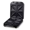 Zelmer ZSM7410 1200W Sandwich Toaster for 4 Sandwiches, Non-Stick Plates, Stainless Steel/Black