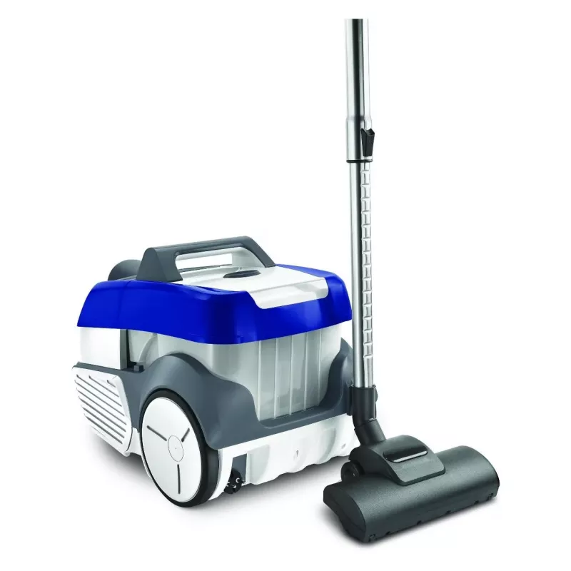 Zelmer ZVC9140D W&D AquaLeon Pro Wet & Dry Vacuum Cleaner - 1700W, Water Filtration, Black/Silver/Blue