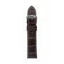 Zeppelin Leather Watch Strap Brown, 20 mm – Genuine Leather, Stainless Steel Buckle