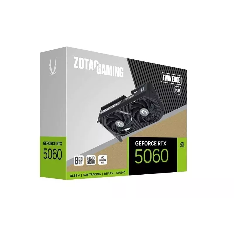 ZOTAC GAMING GeForce RTX 5060 Twin Edge PLUS 8GB GDDR7 Graphics Card